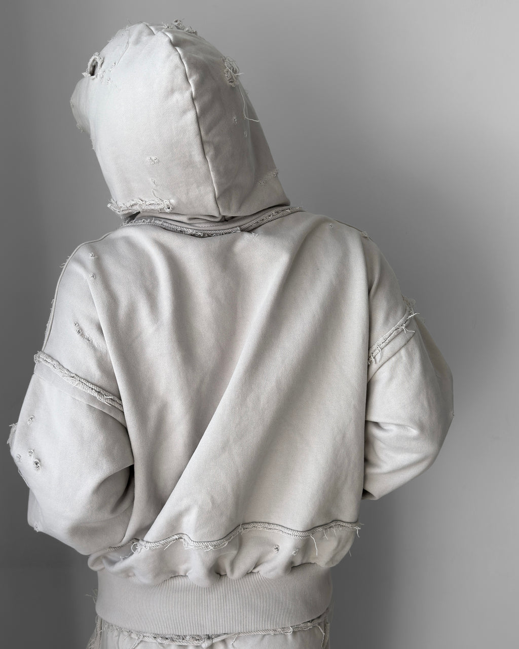 SCAR ÉCRU HOODIE