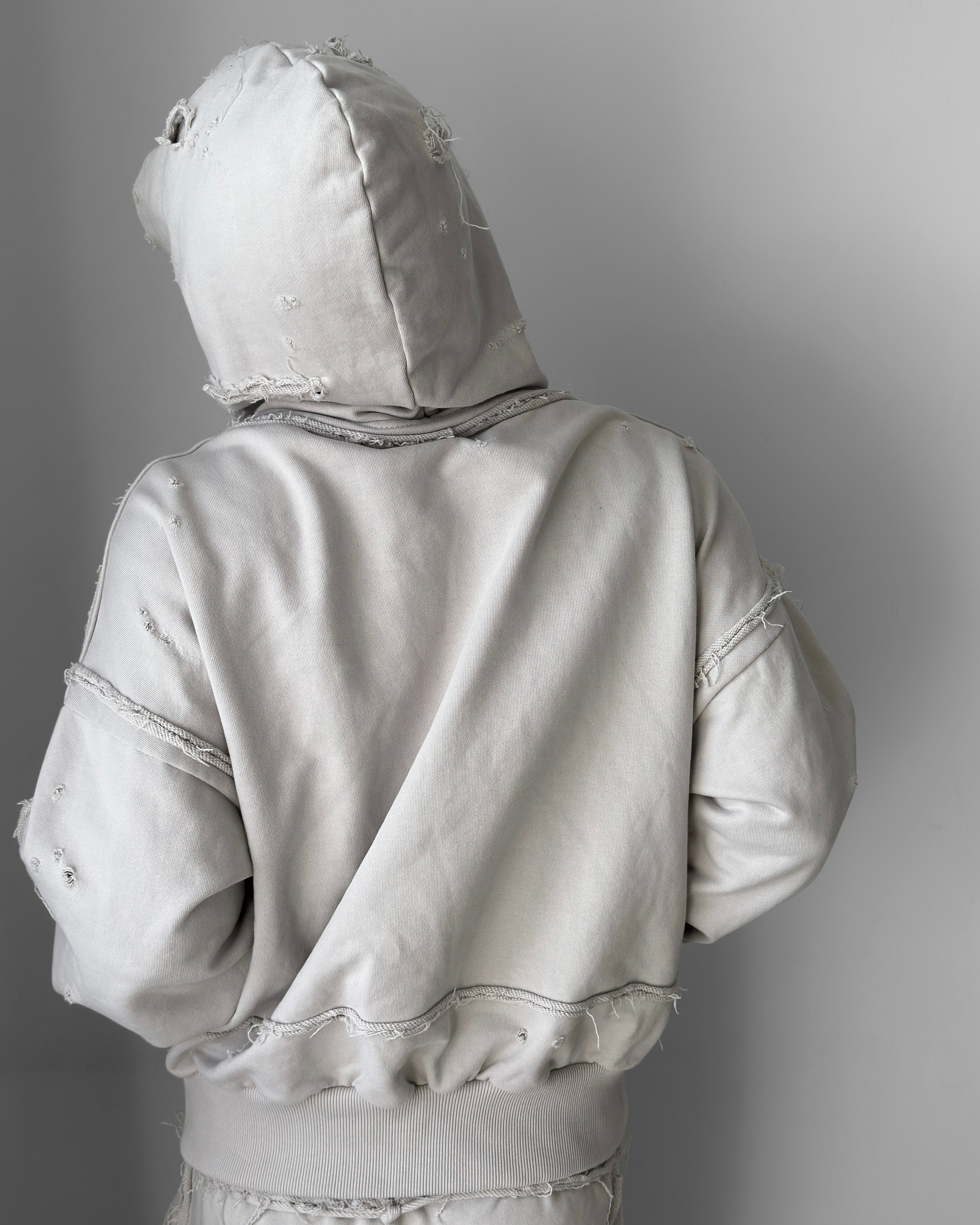 SCAR ÉCRU HOODIE