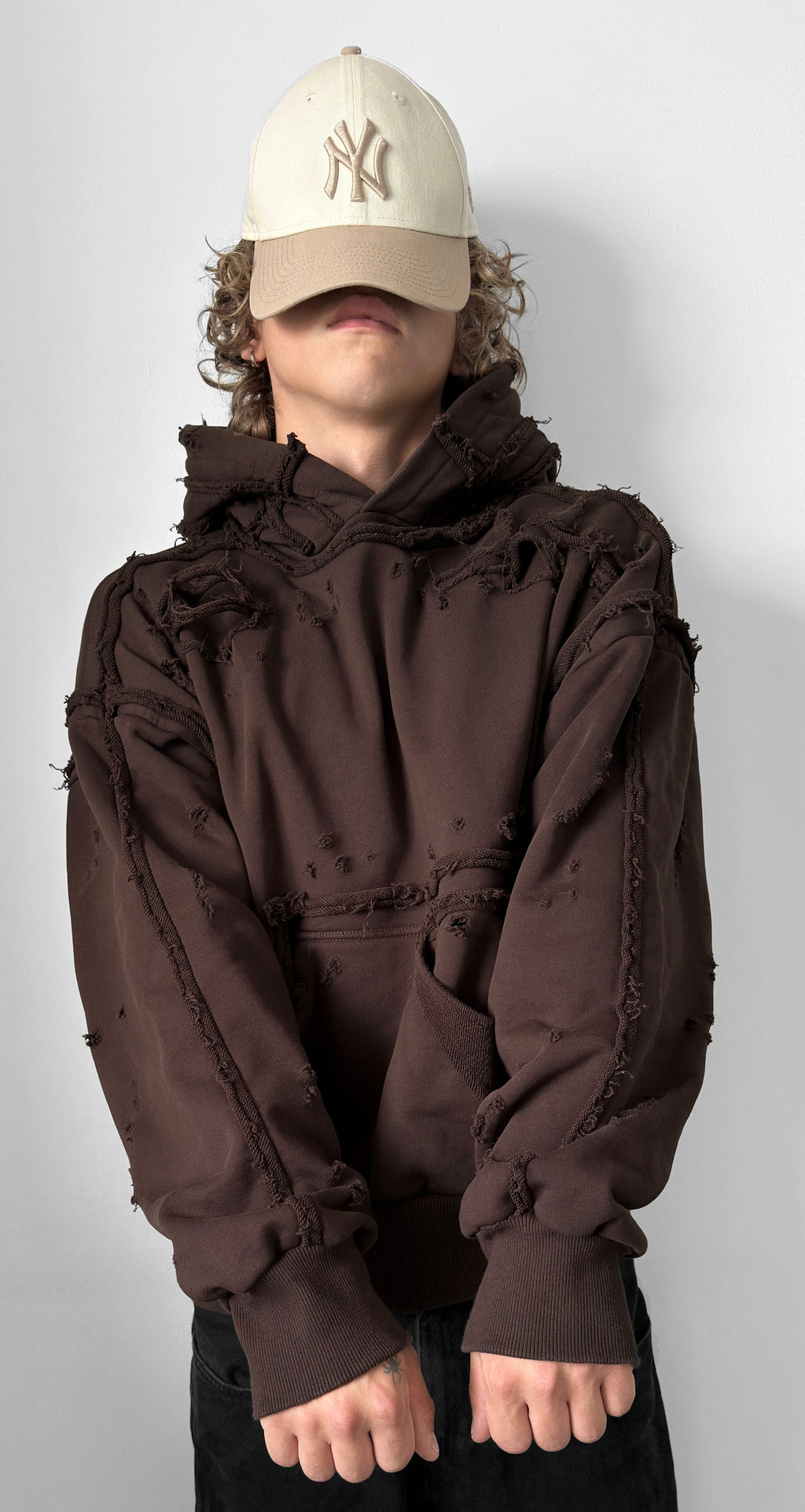 SCAR BROWN HOODIE