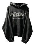 +44 BLACK HOODIE