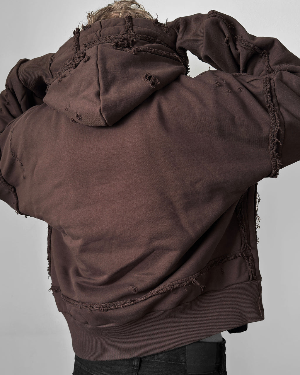 SCAR BROWN HOODIE