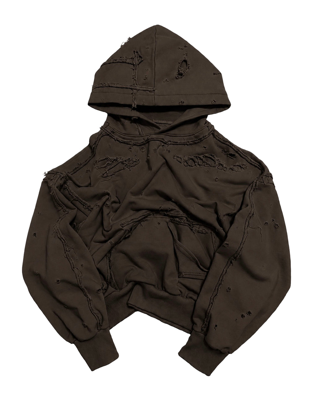 SCAR BROWN HOODIE