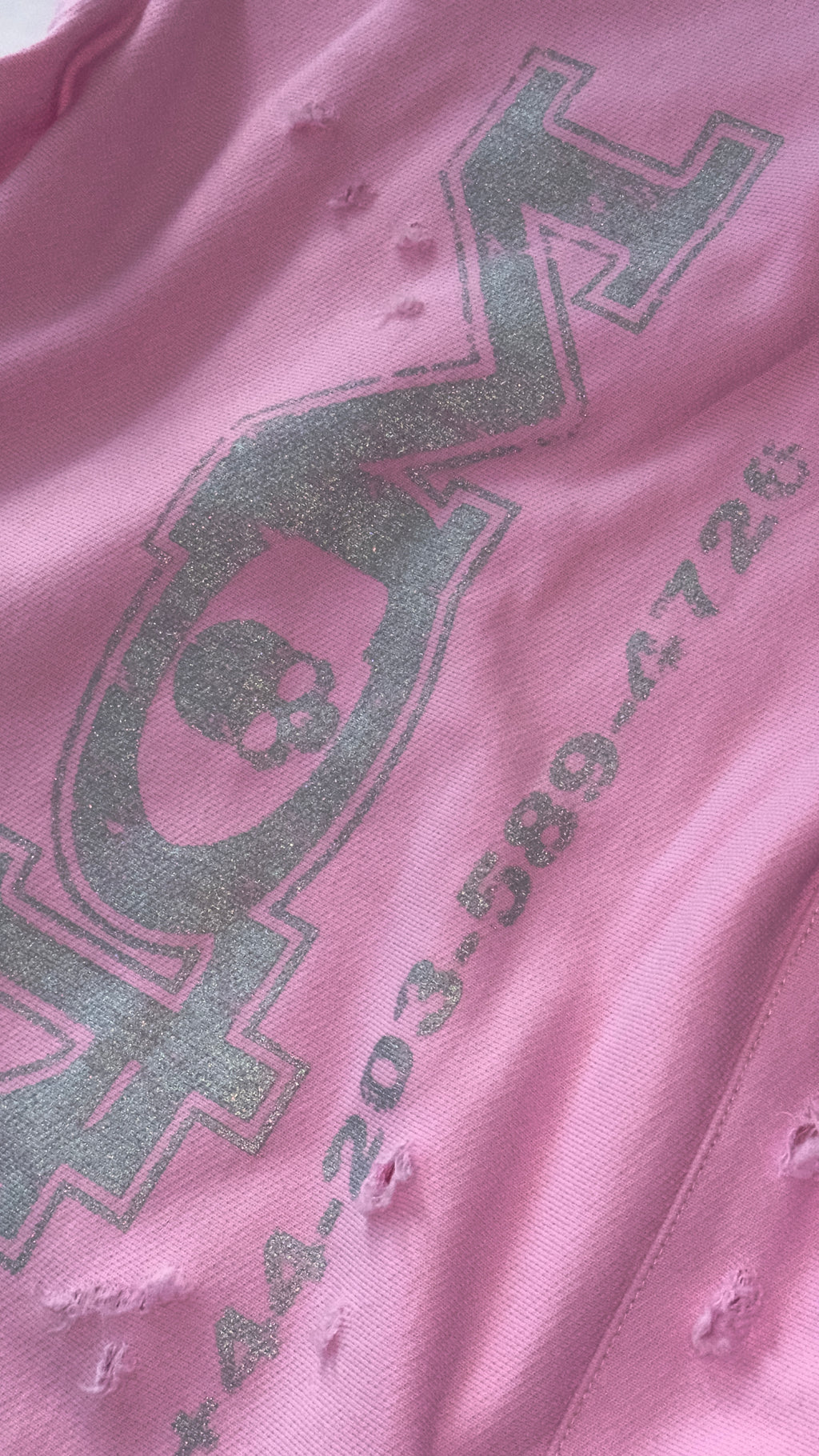 +44 PINK HOODIE