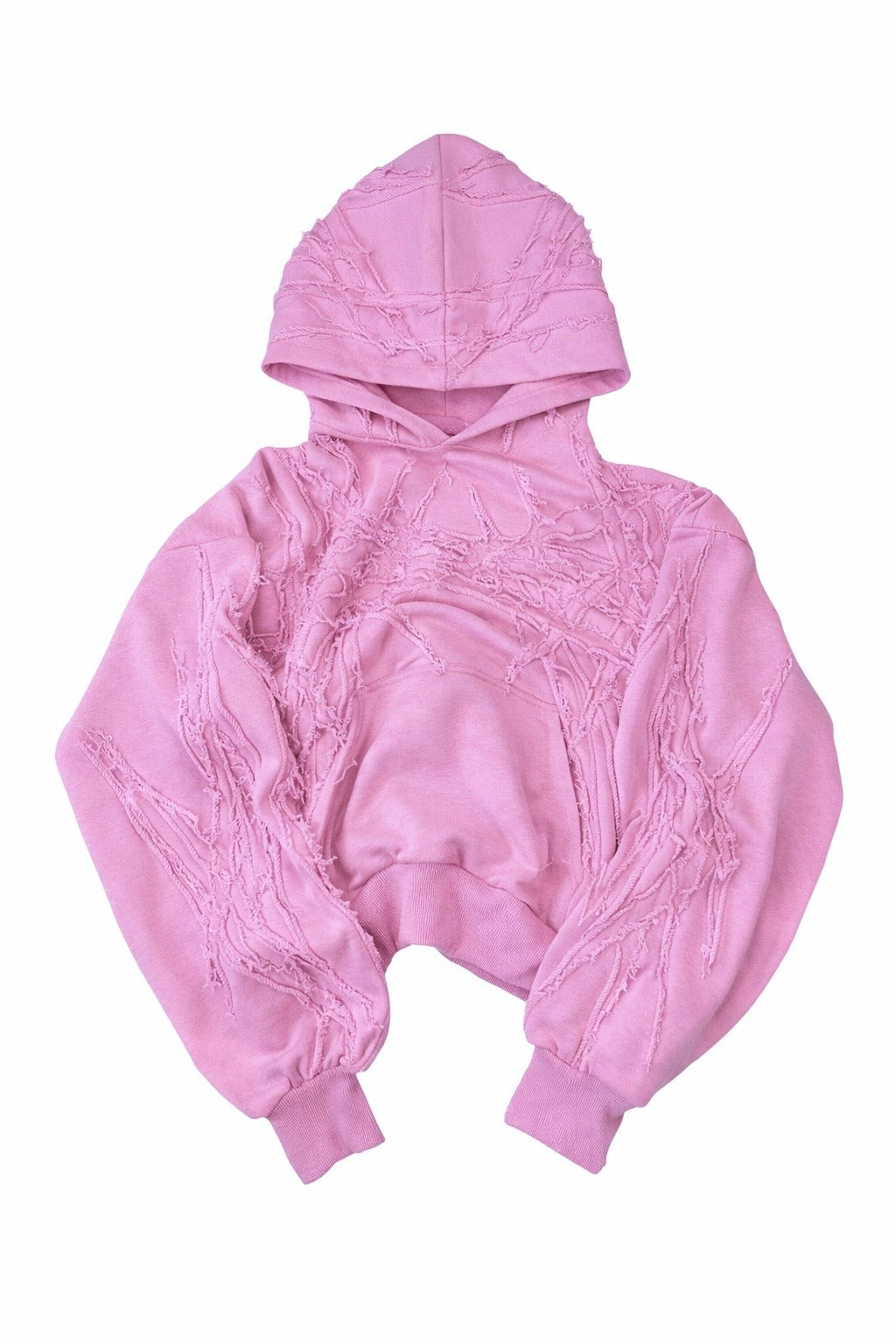PINK SCRAPS HOODIE