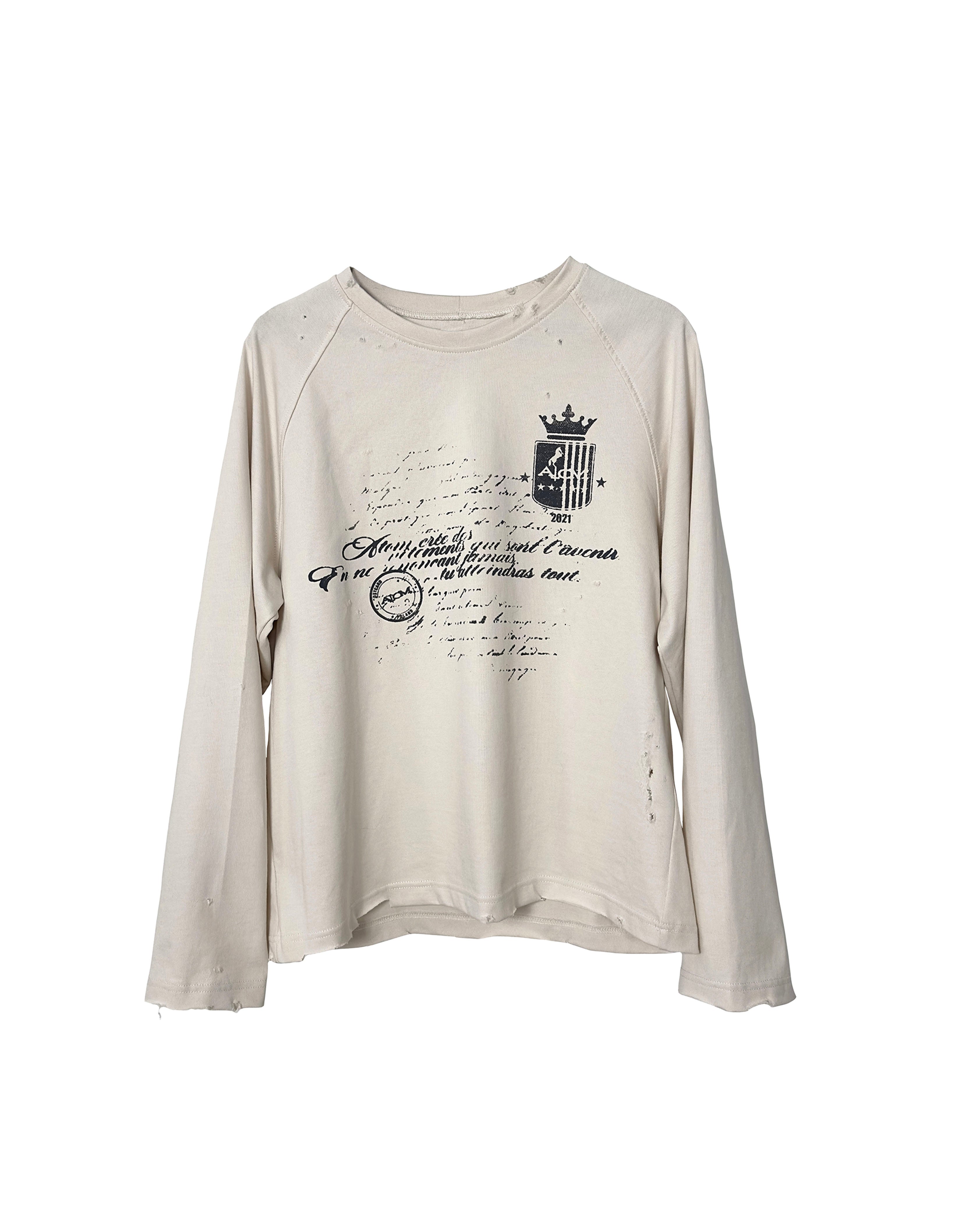 ROYAL ÉCRU LONGSLEEVE