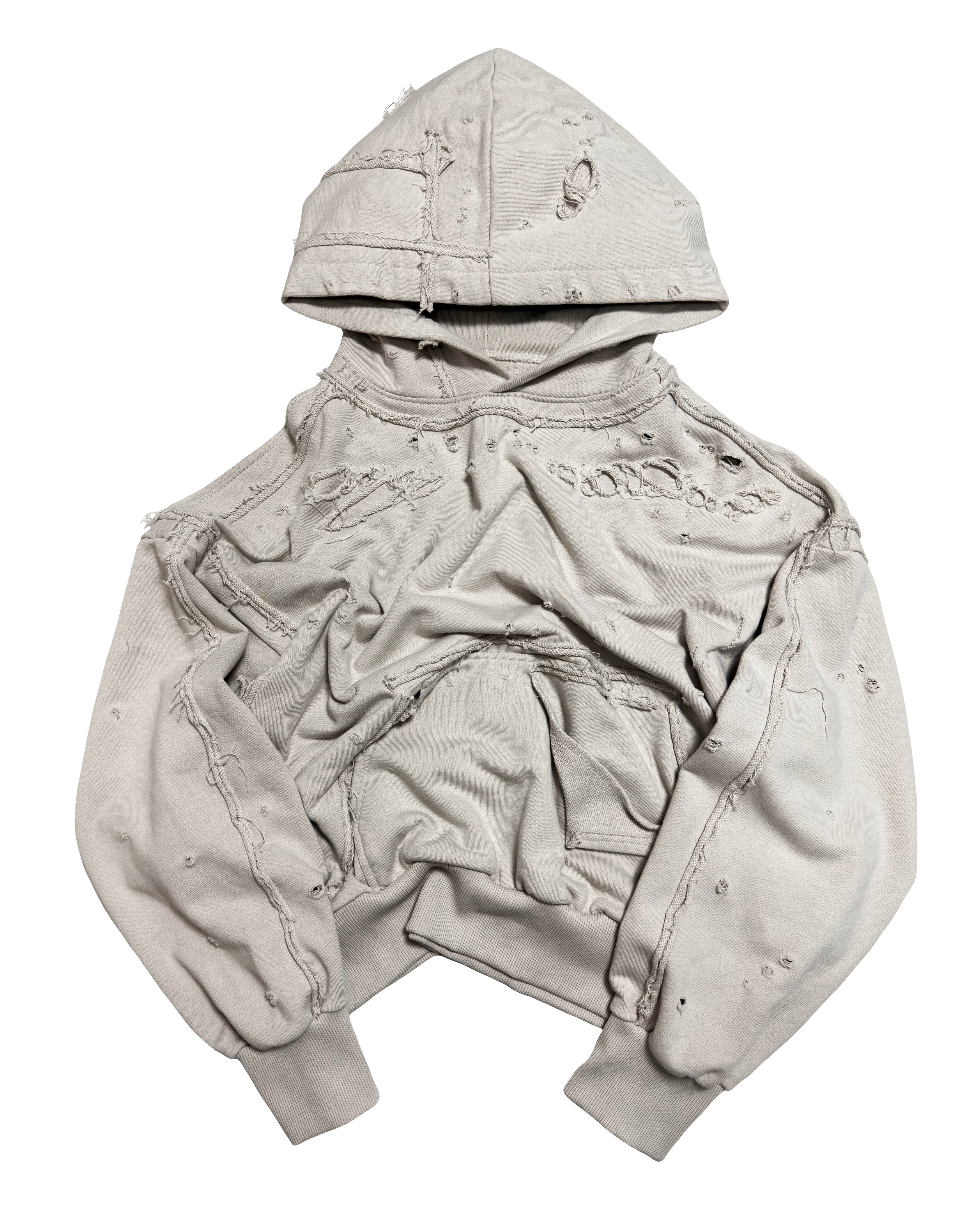 SCAR ÉCRU HOODIE