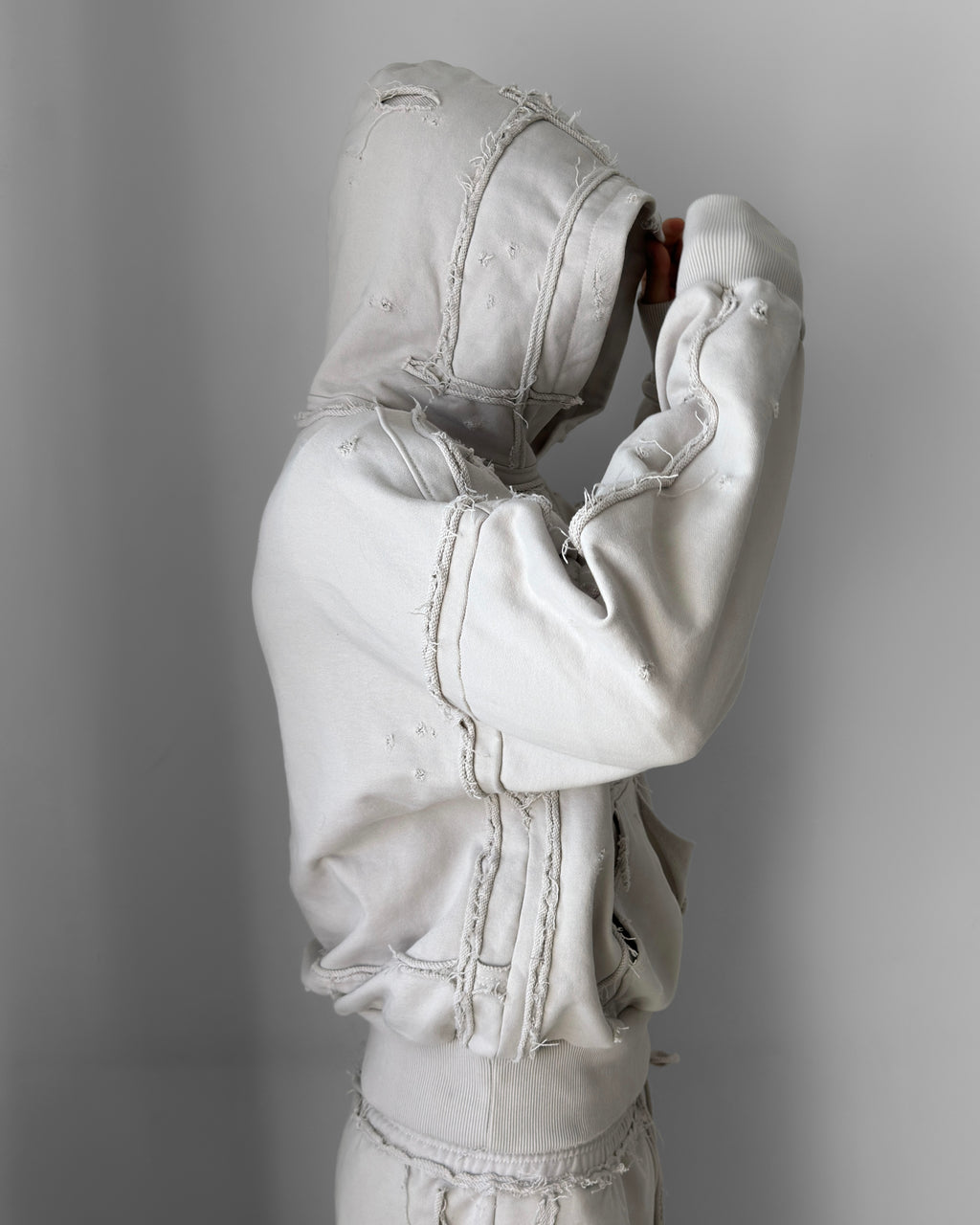 SCAR ÉCRU HOODIE