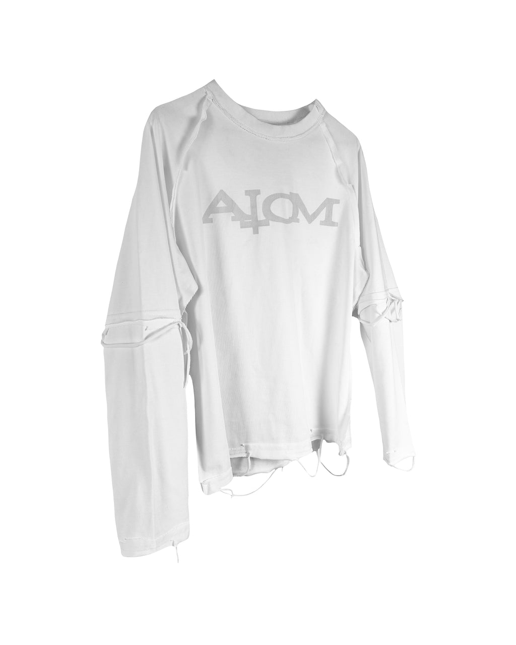 WHITE RIFT LONGSLEEVE