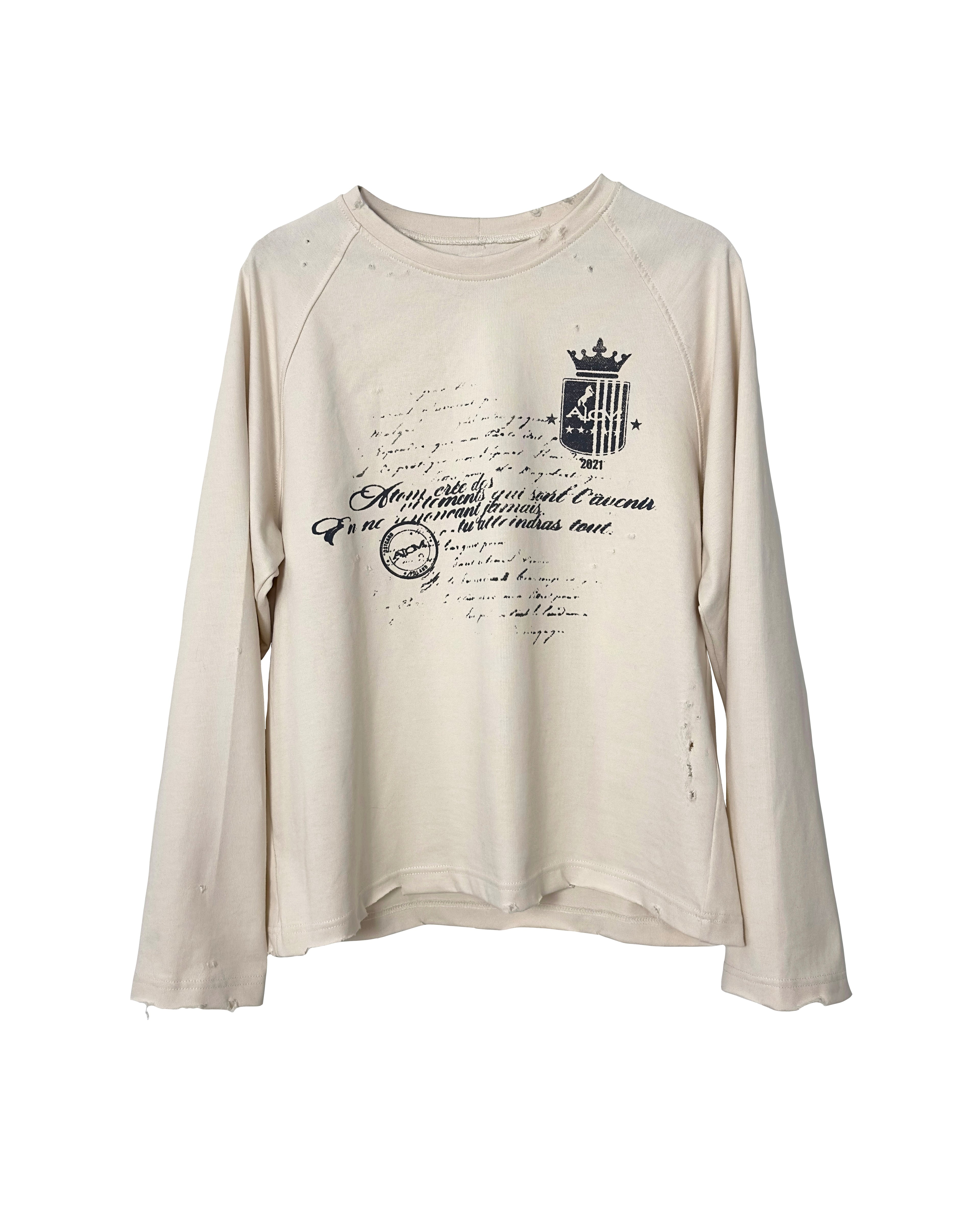 ROYAL ÉCRU LONGSLEEVE