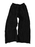 BLACK SCRAPS SWEATPANTS