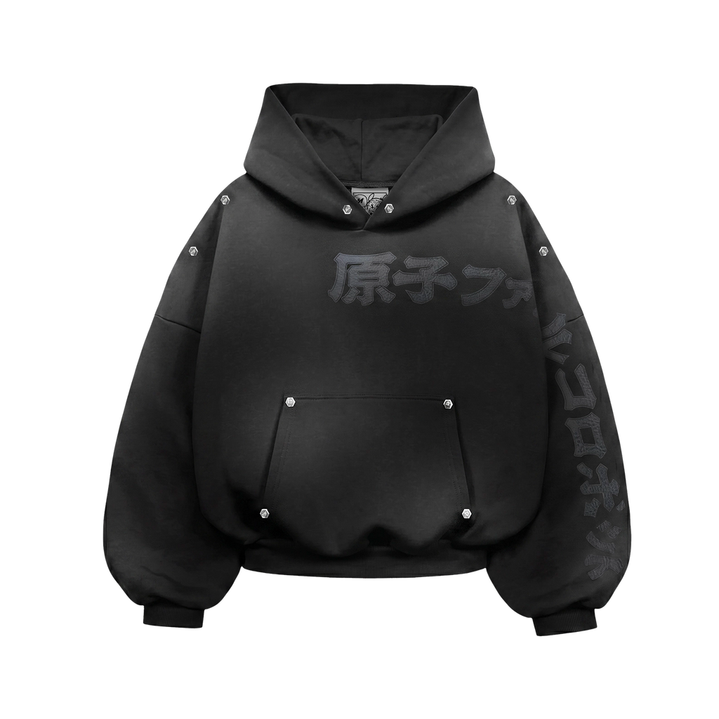 BLACK LETTER HOODIE