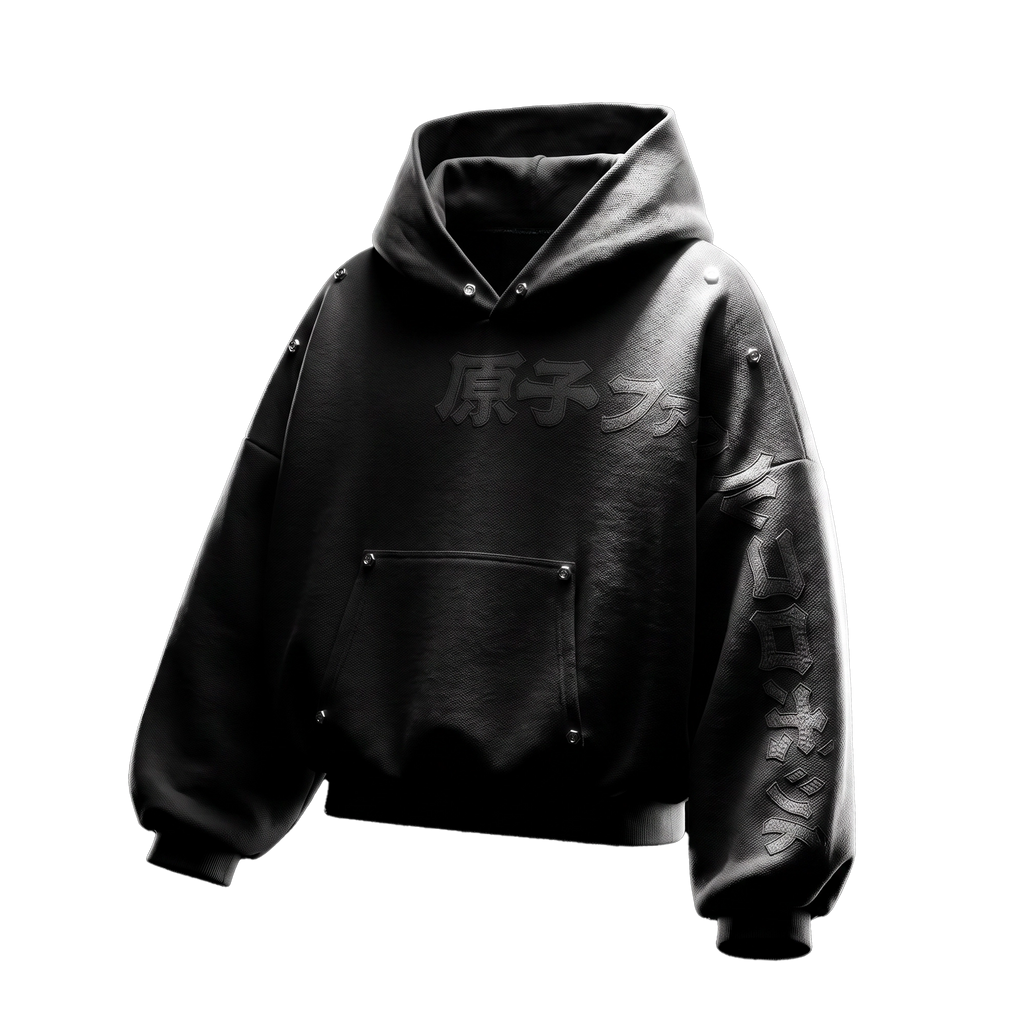 BLACK LETTER HOODIE