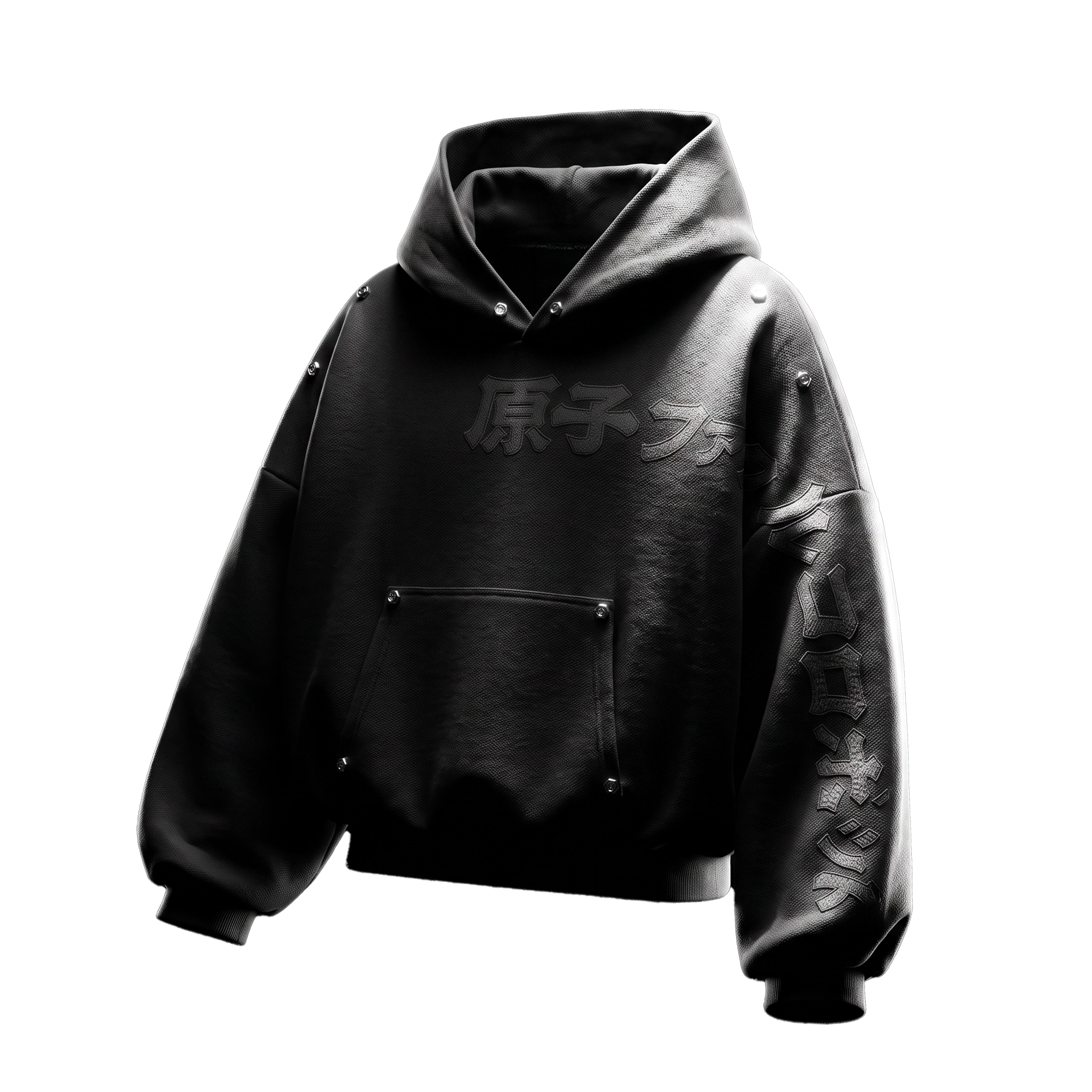 BLACK LETTER HOODIE