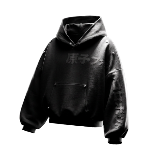BLACK LETTER HOODIE