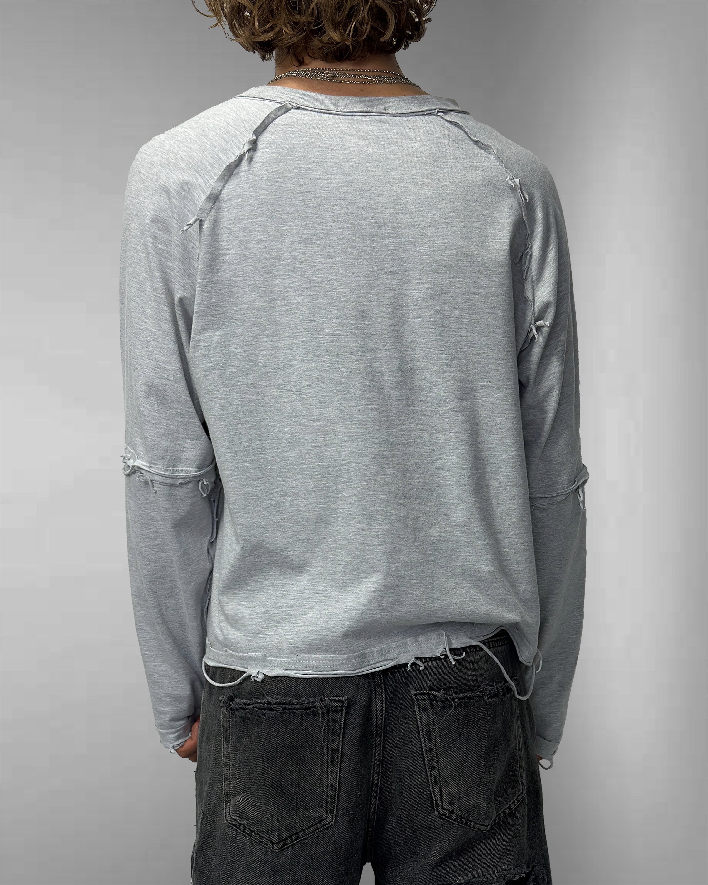 GRAY LONG & SHORT SLEEVE