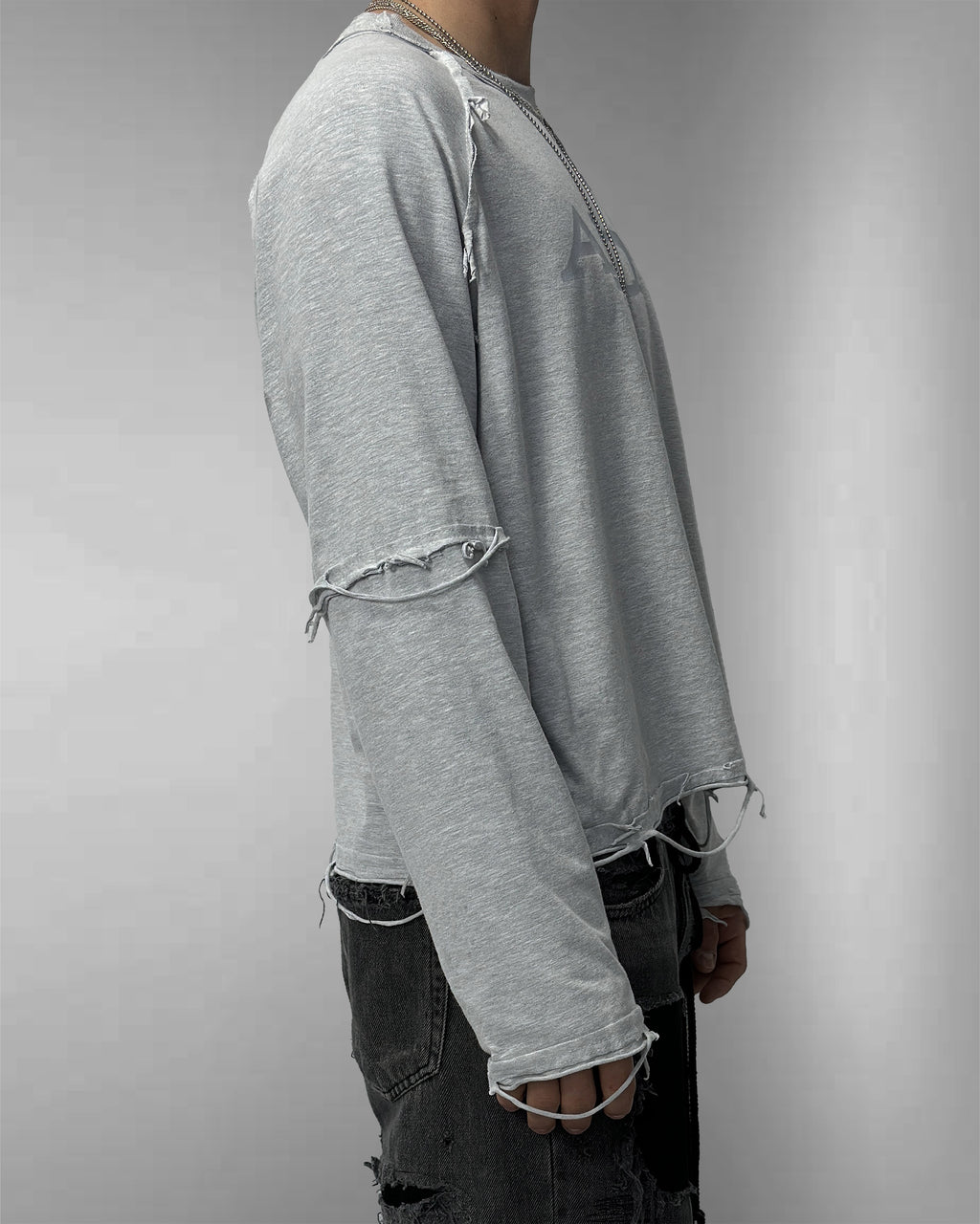 GRAY LONG & SHORT SLEEVE