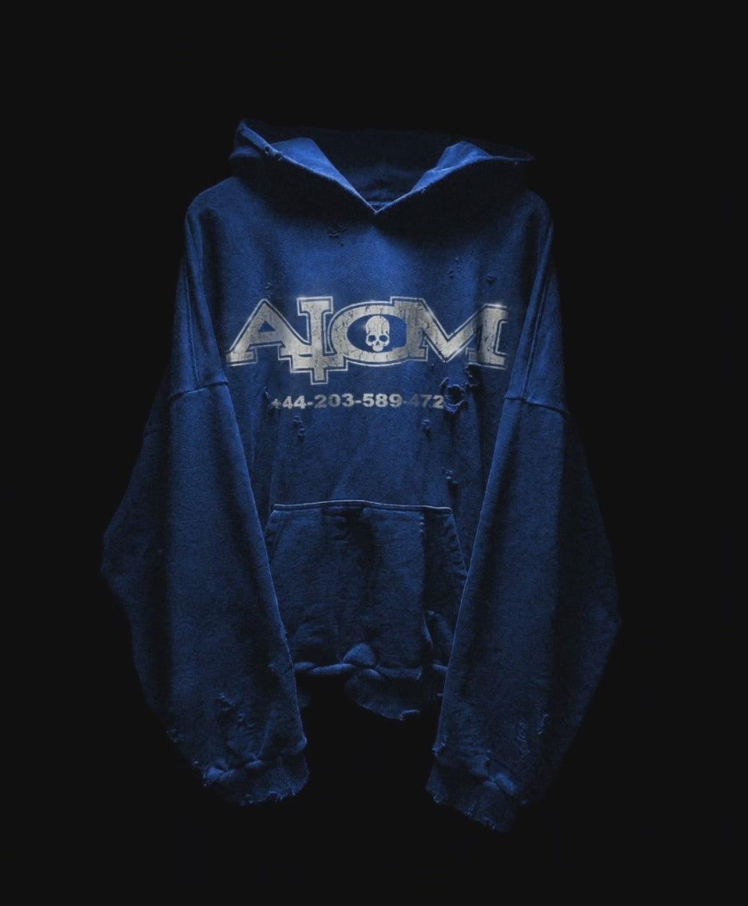 +44 ULTRAMARINE HOODIE